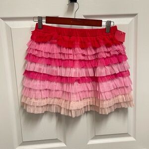 NWT TCEC Tulle Ruffle Skort